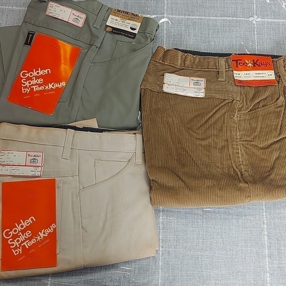 Tee kays VINTAGE pants size 12